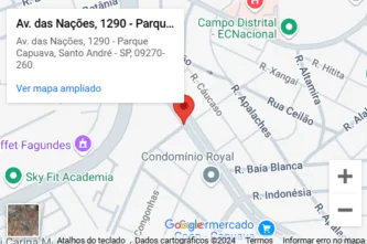 Mapa da empresa SEA grafite